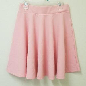 Pink Skater Skirt